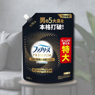 ファブリーズ PREMIUM Ｗ除菌＋消臭 MEN クールアクアの香り