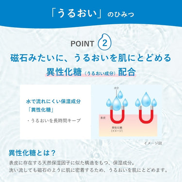 異性化糖の保湿作用を説明する図