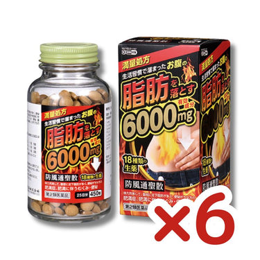 北日本製薬 防風通聖散料エキス錠「至聖」 6セット