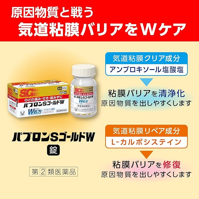 大正製薬 パブロンSゴールドW錠