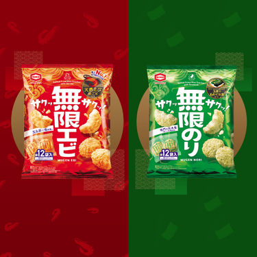 카메다제과 무한 전병 시리즈