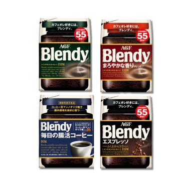 AGF 블렌디 찬 우유에도 잘 녹는 인스턴트커피 봉지