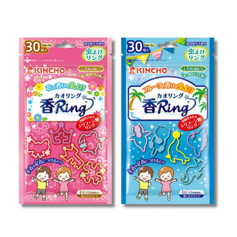 虫よけ 香リング 