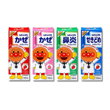 池田模範堂 アンパンマン ムヒのこども かぜケア シリーズ