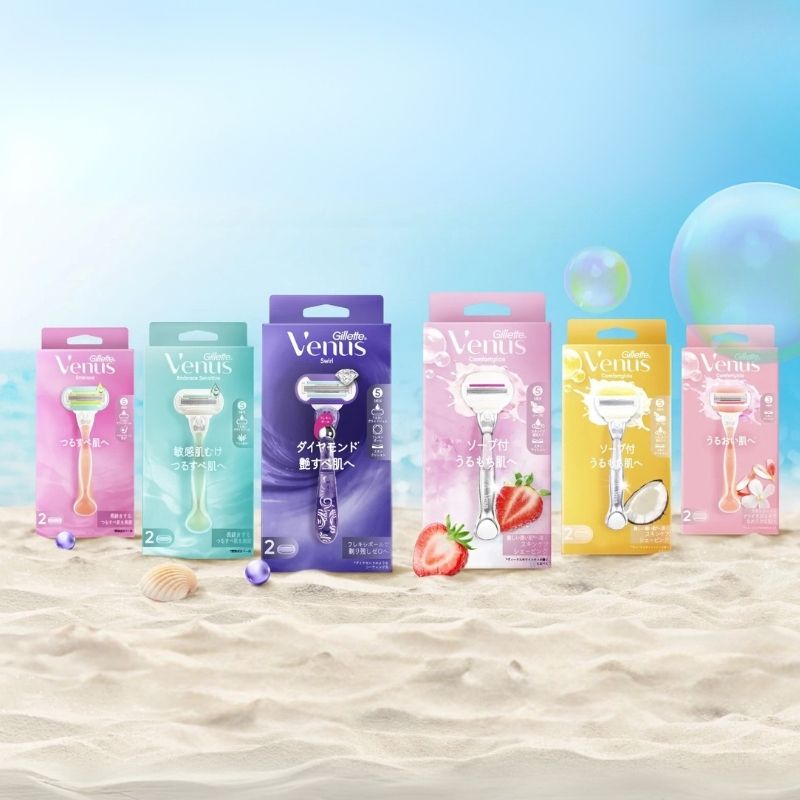 P&G Gillette Venus カミソリ シリーズ