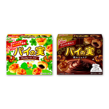 롯데 파이 열매 - 한입크기 초콜릿 파이