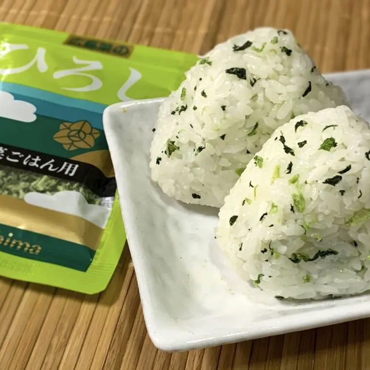 미시마 주먹밥 만들기 - 히로시 (녹색야채)