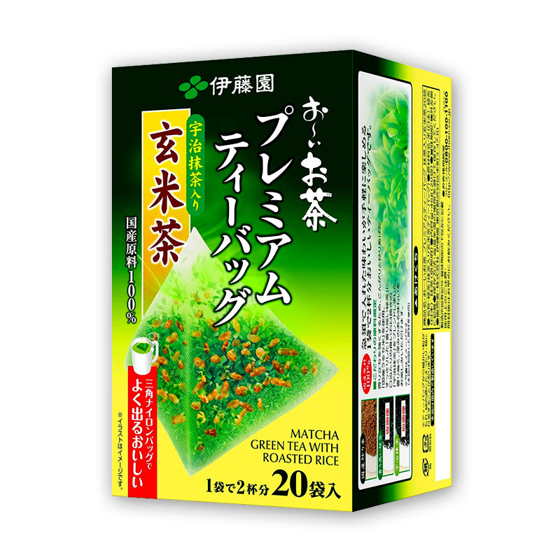 伊藤園 お～いお茶 プレミアムティーバッグ 20袋入