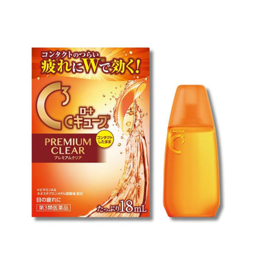 ロート製薬 ロート Cキューブ プレミアム クリア 18ml