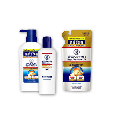 로토제약 멘소래담 두피용 메디컬 샴푸 - 메디퀵H